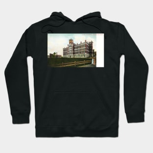 Clark University Vintage 1905 Postcard Reproduction - Worcester, Massachusetts Hoodie